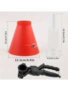 Univerzális tölcsér autó motorolaj-feltöltő készlettel