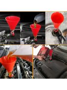 Univerzális tölcsér autó motorolaj-feltöltő készlettel