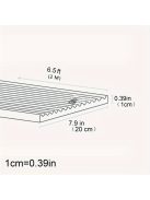 Extra Széles és Vastag Öntapadós Biztonsági Élvédő