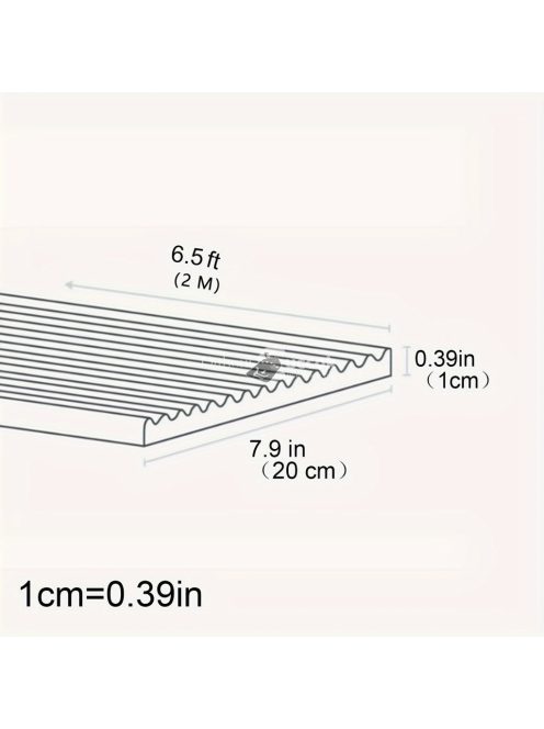 Extra Széles és Vastag Öntapadós Biztonsági Élvédő