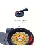 Univerzális 140 mm-es porvédő