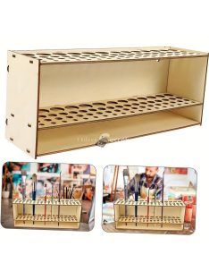 Klasszikus fa festékecset tartó állvány