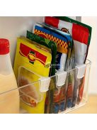 8db Erős Átlátszó Hűtőszekrény Oldalsó Ajtó Rendező, Elválasztók