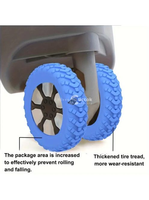 16db Szilikon Bőröndkerék Védő