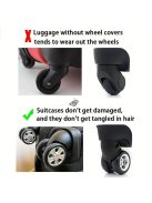 16db Szilikon Bőröndkerék Védő