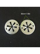 10 db tartós vas fém motorháztető alatti szigetelő burkolat rögzítő