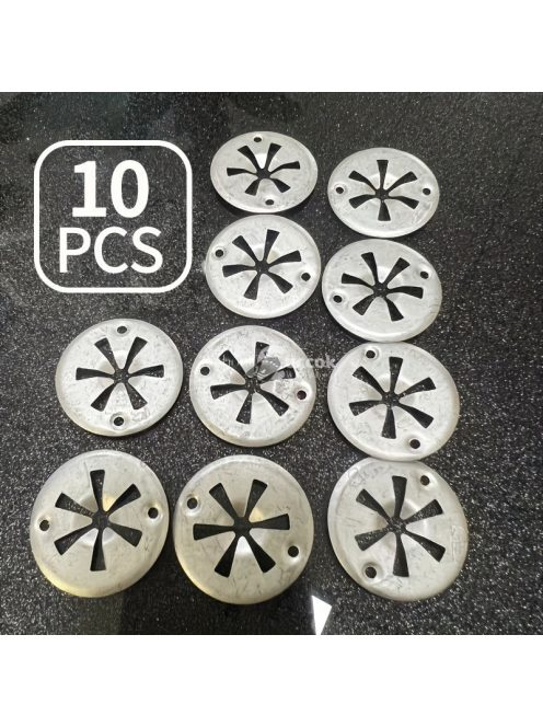 10 db tartós vas fém motorháztető alatti szigetelő burkolat rögzítő