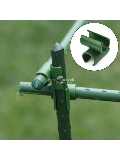 50db 8mm-es Műanyag Növénytámasz Rács Csatlakozó