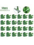 50db 8mm-es Műanyag Növénytámasz Rács Csatlakozó