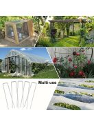 Nyitott 200db, U-alakú Kerti Karó