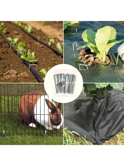 Nyitott 200db, U-alakú Kerti Karó