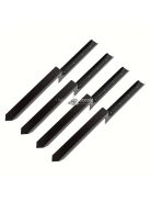 4 db nagy teherbírású acél kerítésoszlop horgony