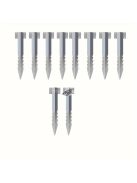 10 Darab, Fűrészfogú Kerítésoszlop Tartó