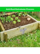 10 Darab, Fűrészfogú Kerítésoszlop Tartó