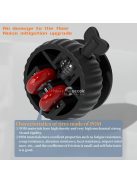 4db Polírozott Fém Forgó Görgők Zárakkal