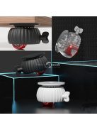 4db Polírozott Fém Forgó Görgők Zárakkal