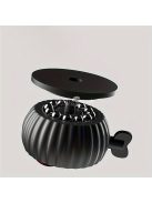 4db Polírozott Fém Forgó Görgők Zárakkal