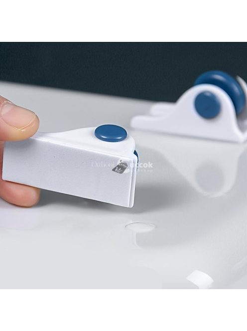 4 darab öntapadós görgő fém bevonattal