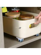 4 darab öntapadós görgő fém bevonattal