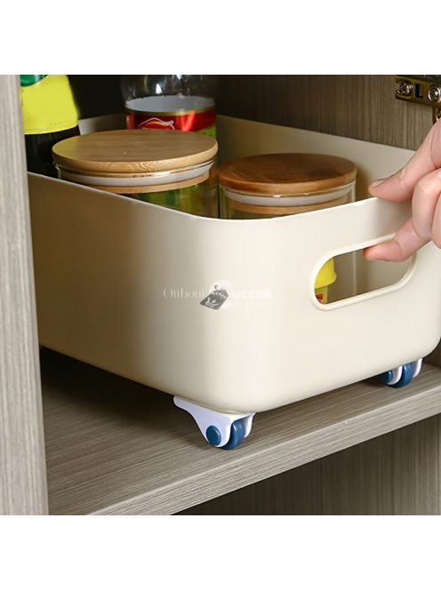 4 darab öntapadós görgő fém bevonattal