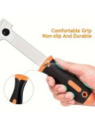 Kettős fejű, kiterjesztett kaparókészlet cserélhető pengékkel