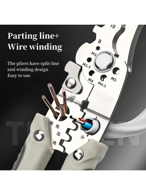 Multifunkciós rozsdamentes acél fogó