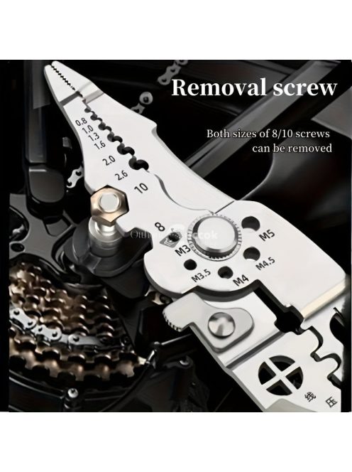 Multifunkciós rozsdamentes acél fogó