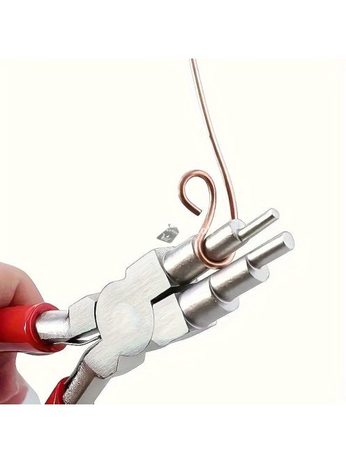 1 db precíziós kerek orrú ékszerfogó