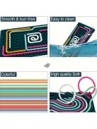 Szilikon Tevékenységtábla - Kétoldalas Puzzle Játék Gyerekeknek