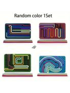 Szilikon Tevékenységtábla - Kétoldalas Puzzle Játék Gyerekeknek