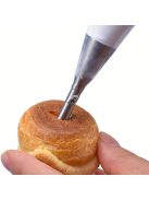 rozsdamentes acélból készült díszítőcső-készlet krémes süteményekhez