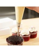 rozsdamentes acélból készült díszítőcső-készlet krémes süteményekhez