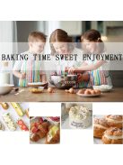 rozsdamentes acélból készült díszítőcső-készlet krémes süteményekhez