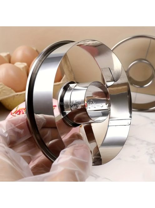 Rozsdamentes Acél Fánk Vágó