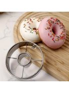 Rozsdamentes Acél Fánk Vágó