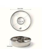 Rozsdamentes Acél Fánk Vágó