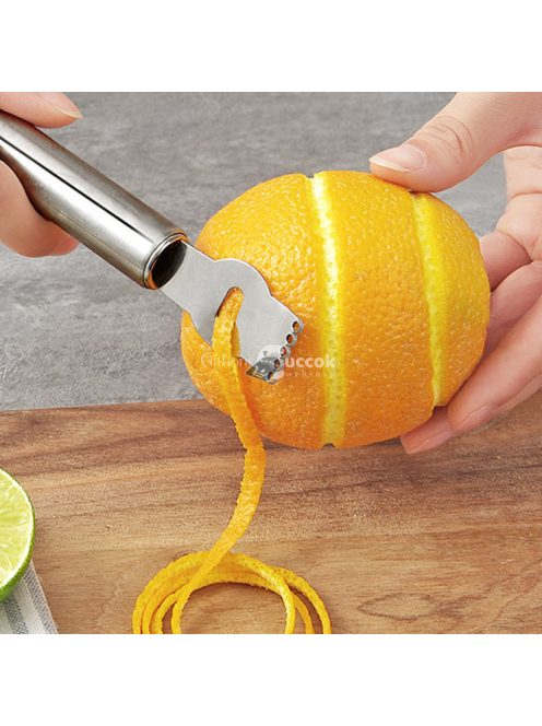 Rozsdamentes acél citromreszelő