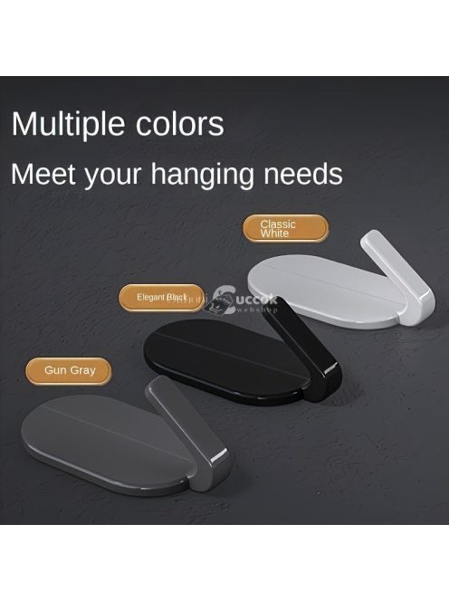 5db Erős Ragasztható Akasztó Fürdőszobához