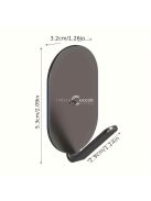 5db Erős Ragasztható Akasztó Fürdőszobához