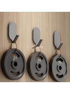 5db Erős Ragasztható Akasztó Fürdőszobához