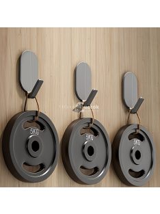 5db Erős Ragasztható Akasztó Fürdőszobához