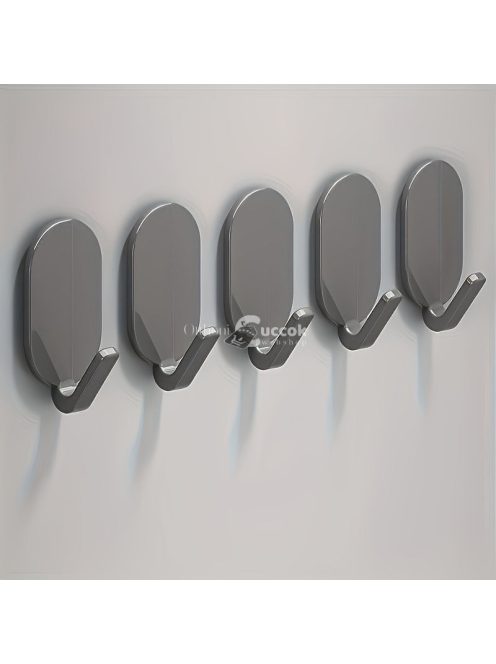 5db Erős Ragasztható Akasztó Fürdőszobához