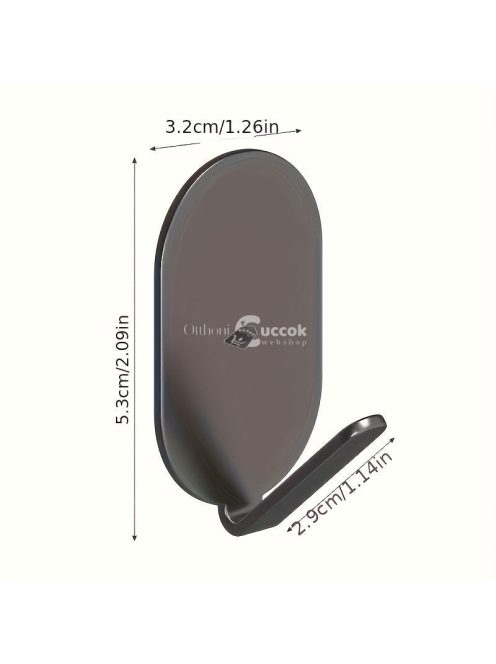 5db Erős Ragasztható Akasztó Fürdőszobához