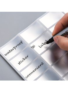 160db Vízálló és Olajálló PET Címke Matrica
