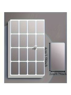 160db Vízálló és Olajálló PET Címke Matrica