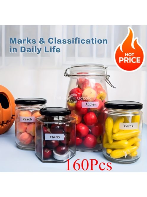 160db Vízálló és Olajálló PET Címke Matrica