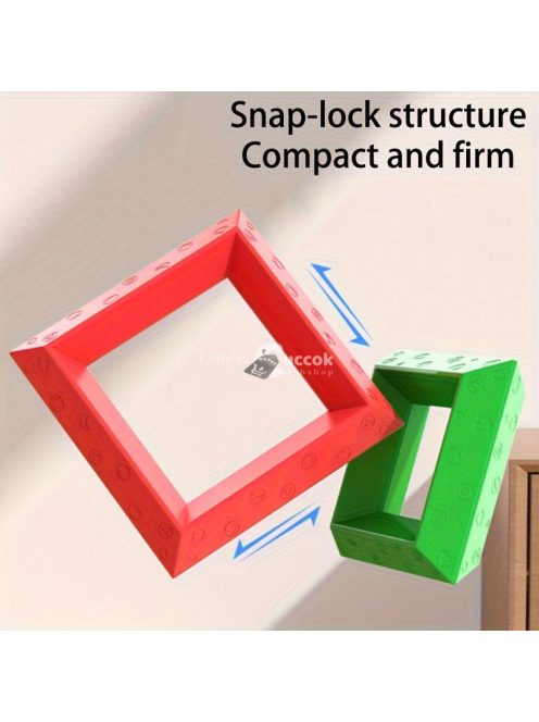 Piramis alakú építőkocka gyerekeknek