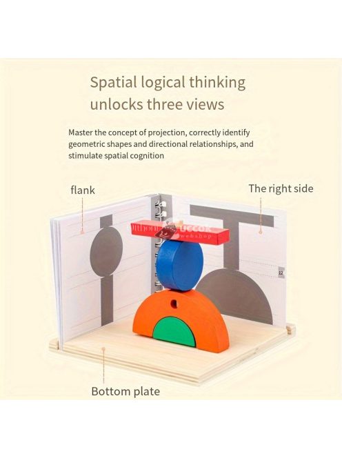 3D térlátást fejlesztő játék kocka