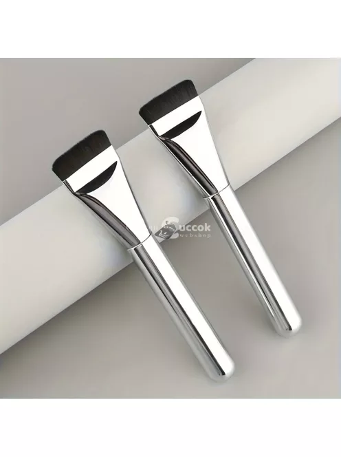 2db Prémium Nylon Festőecset Elegáns Fém Nyéllel