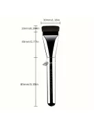 2db Prémium Nylon Festőecset Elegáns Fém Nyéllel